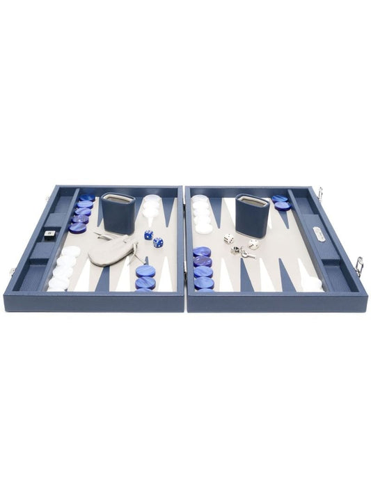 Blue Beather Backgammon Set