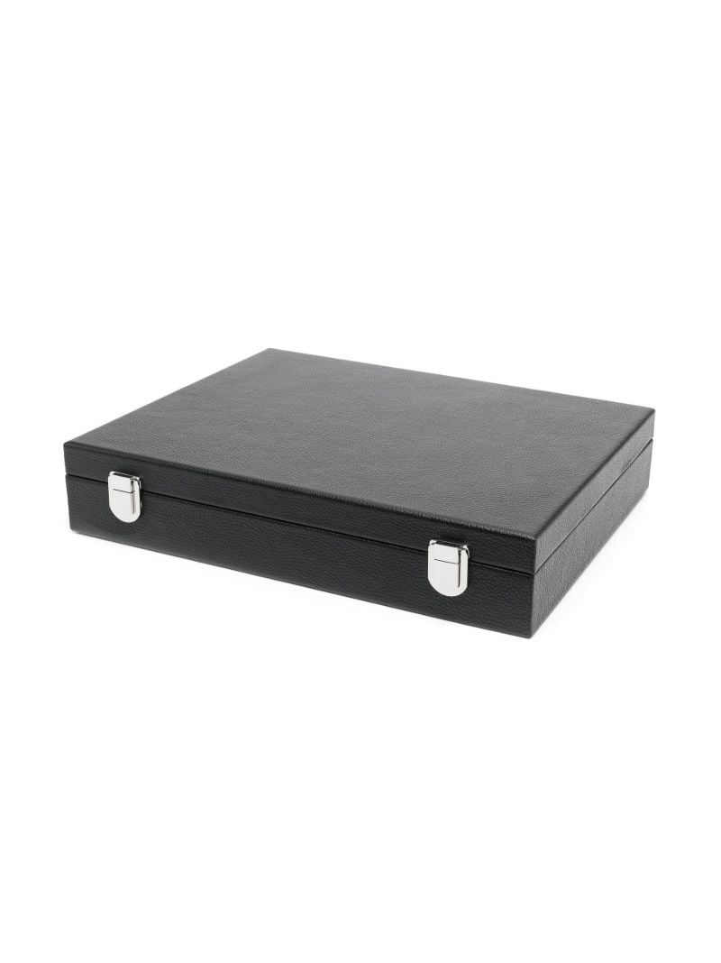 Black Leather Poker 440 Set