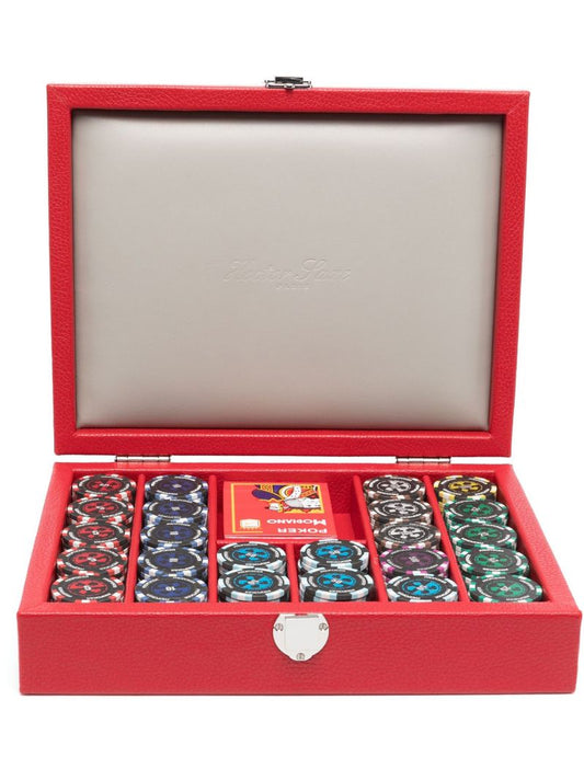 Red Poker Set