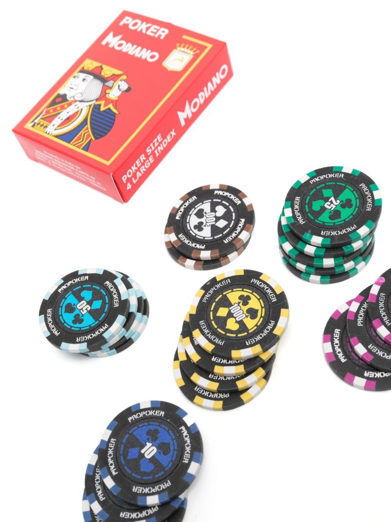 Red Poker Set