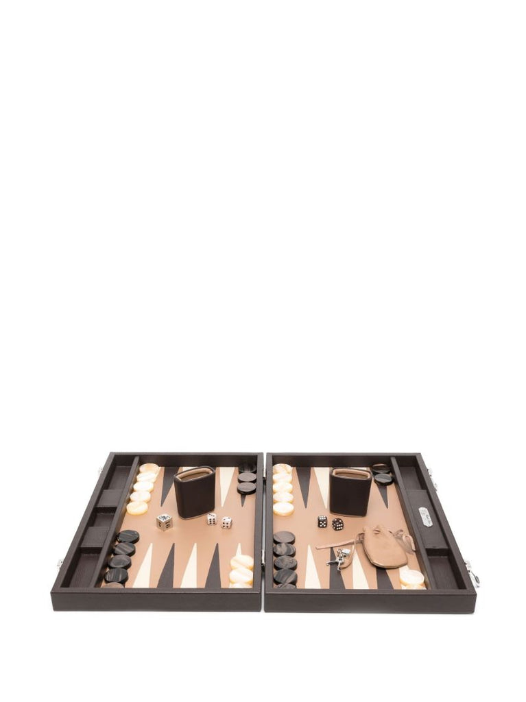 Brown Baptiste Large Backgammon Set