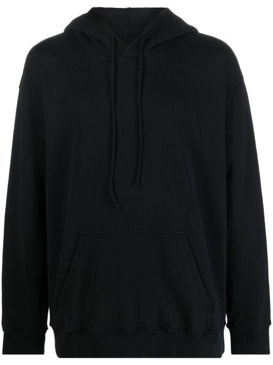 Black Graphic Print Hoodie