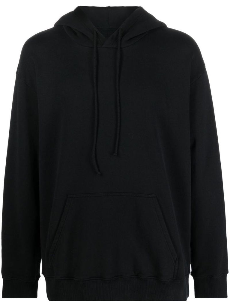 Black Graphic Print Hoodie