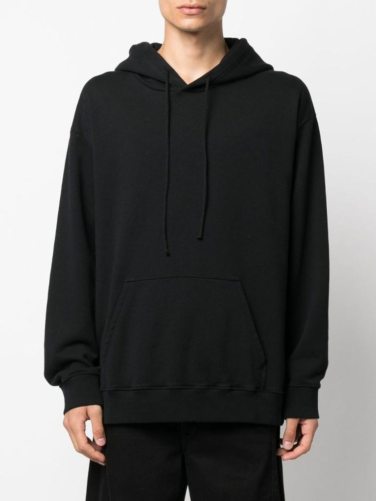 Black Graphic Print Hoodie