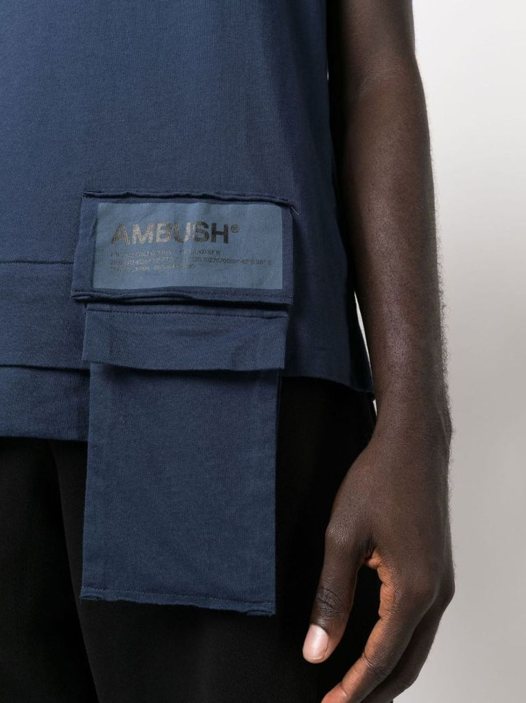 Blue Waist Pocket T-shirt