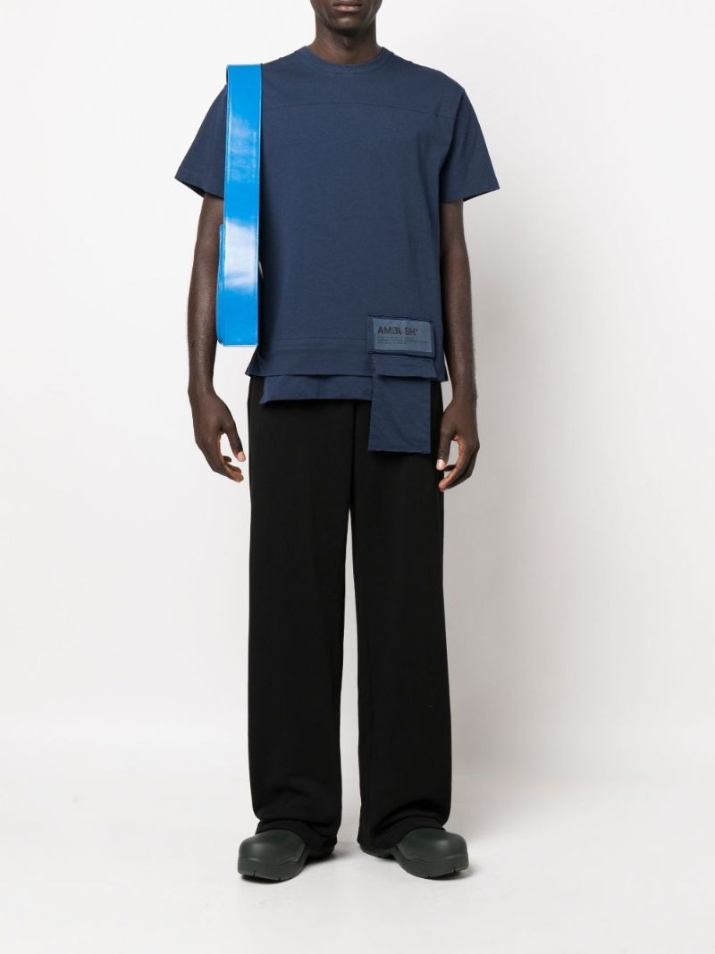 Blue Waist Pocket T-shirt