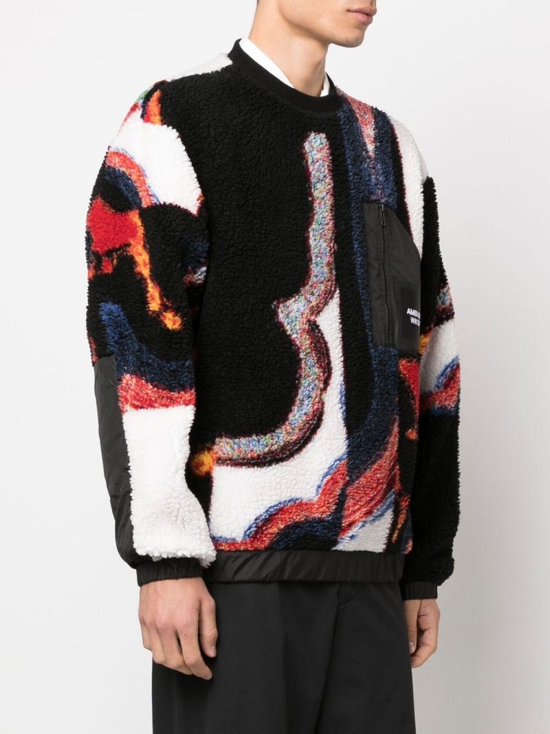 Black Teddy Jacquard Sweater