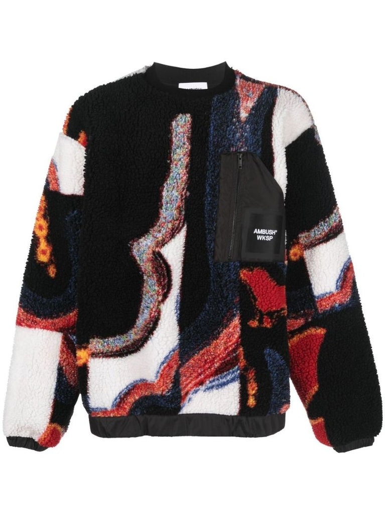 Black Teddy Jacquard Sweater