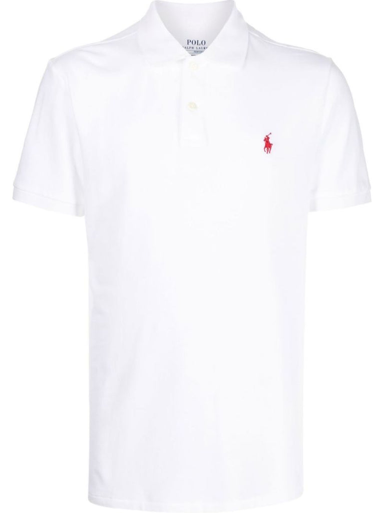 Logo-embroidered Cotton Polo Shirt