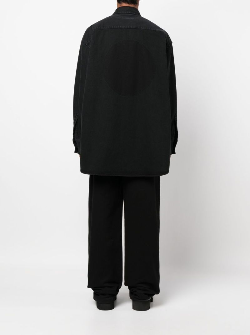 Black Playing Card Long Shirt
