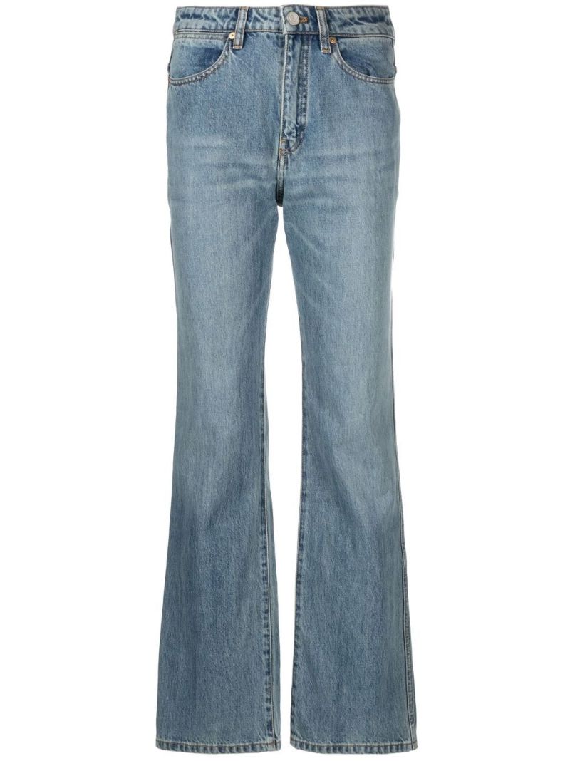 Blue Fulham Straight Leg Jeans