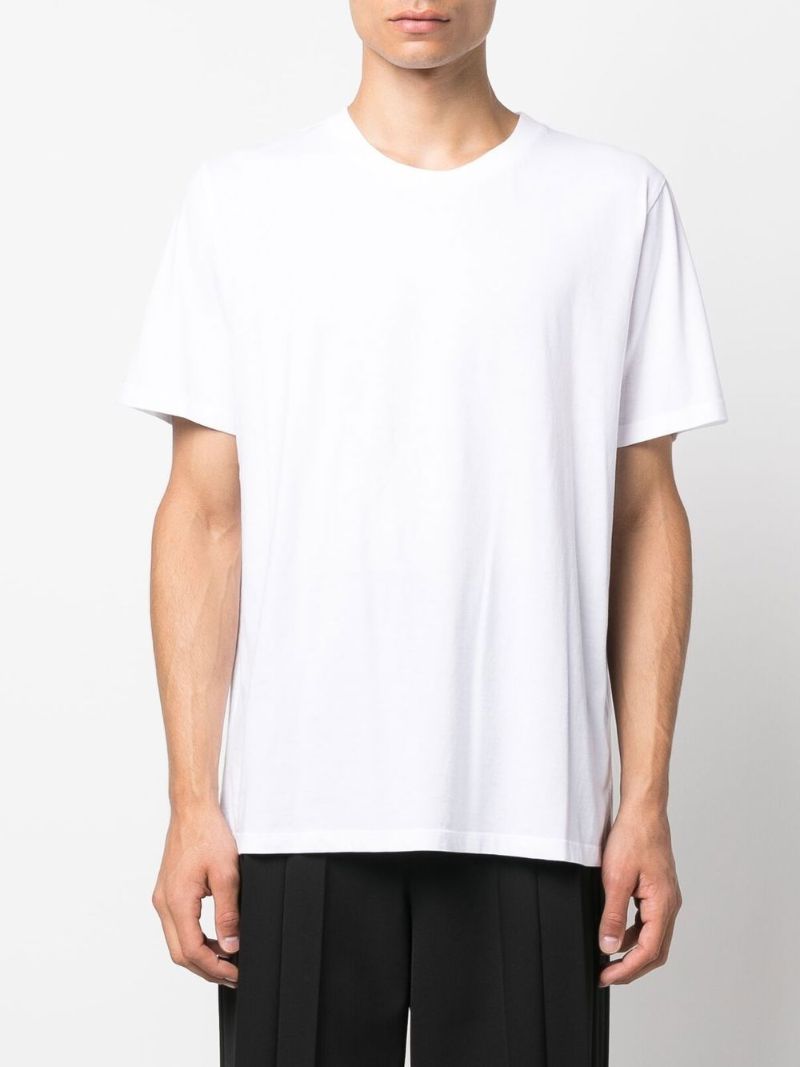 White Logo-print T-shirt