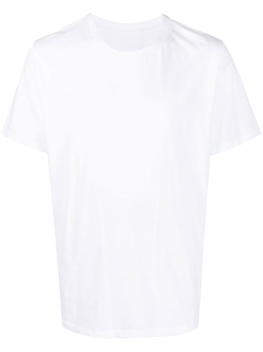 White Logo-print T-shirt