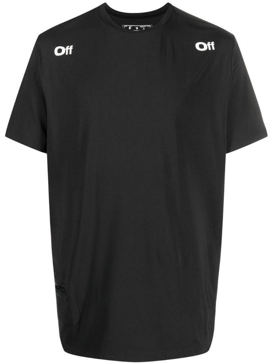 Black Logo Print T-shirt