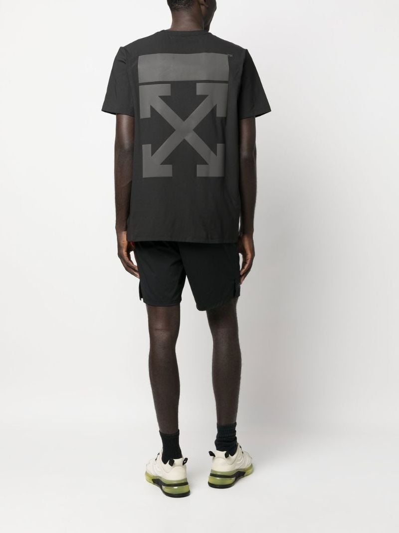 Black Logo Print T-shirt