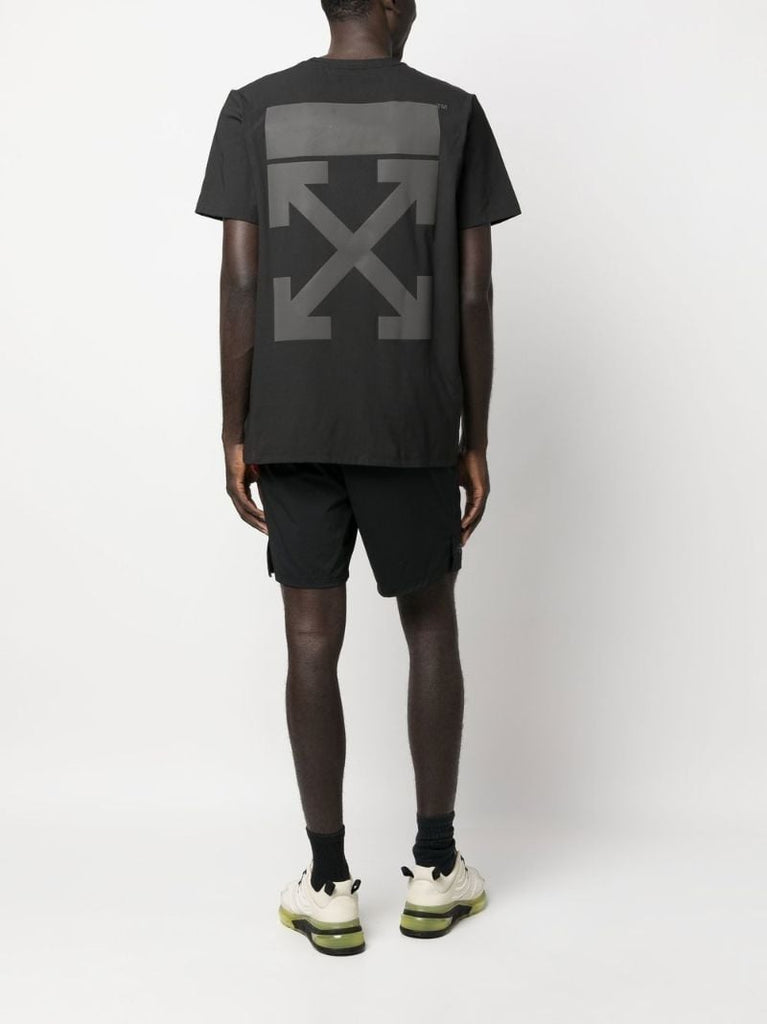Black Logo Print T-shirt