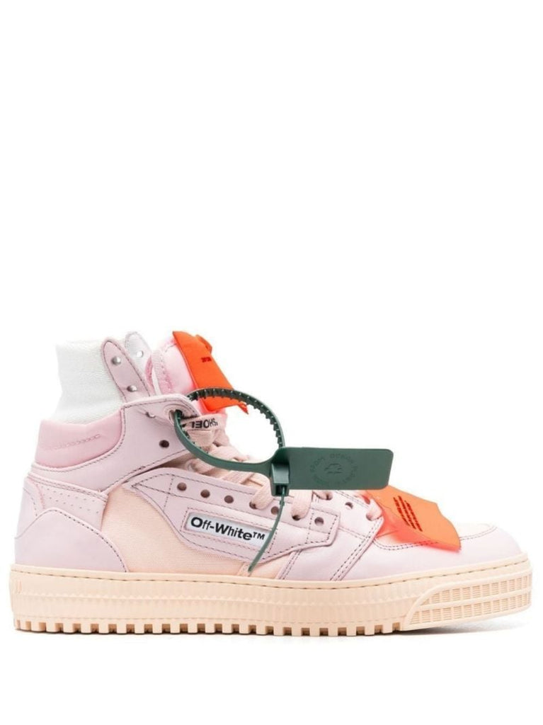 White Off-court 3.0 High Top Leather Sneakers