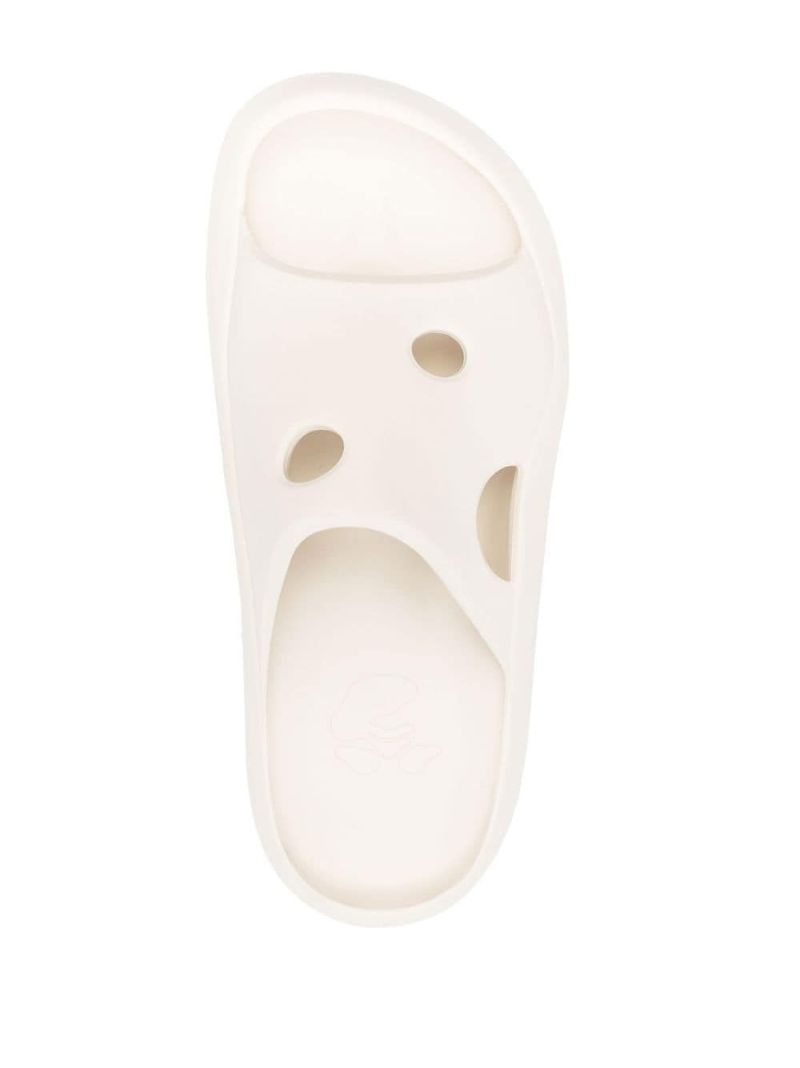 White Meteor Cut-out Slides