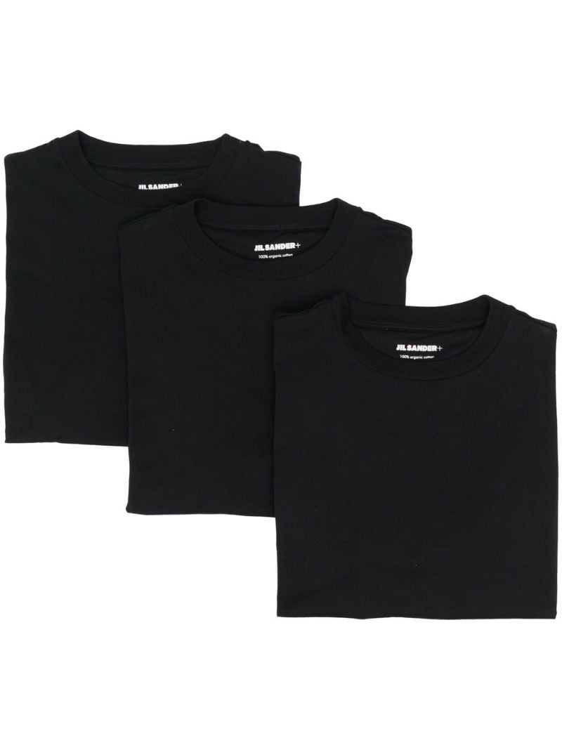 Black Plus Organic Cotton T-shirt Set