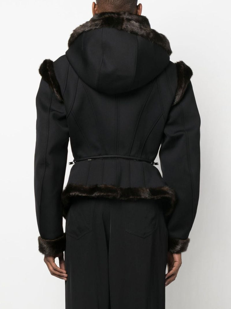 Black Giacca Scuba Jacket