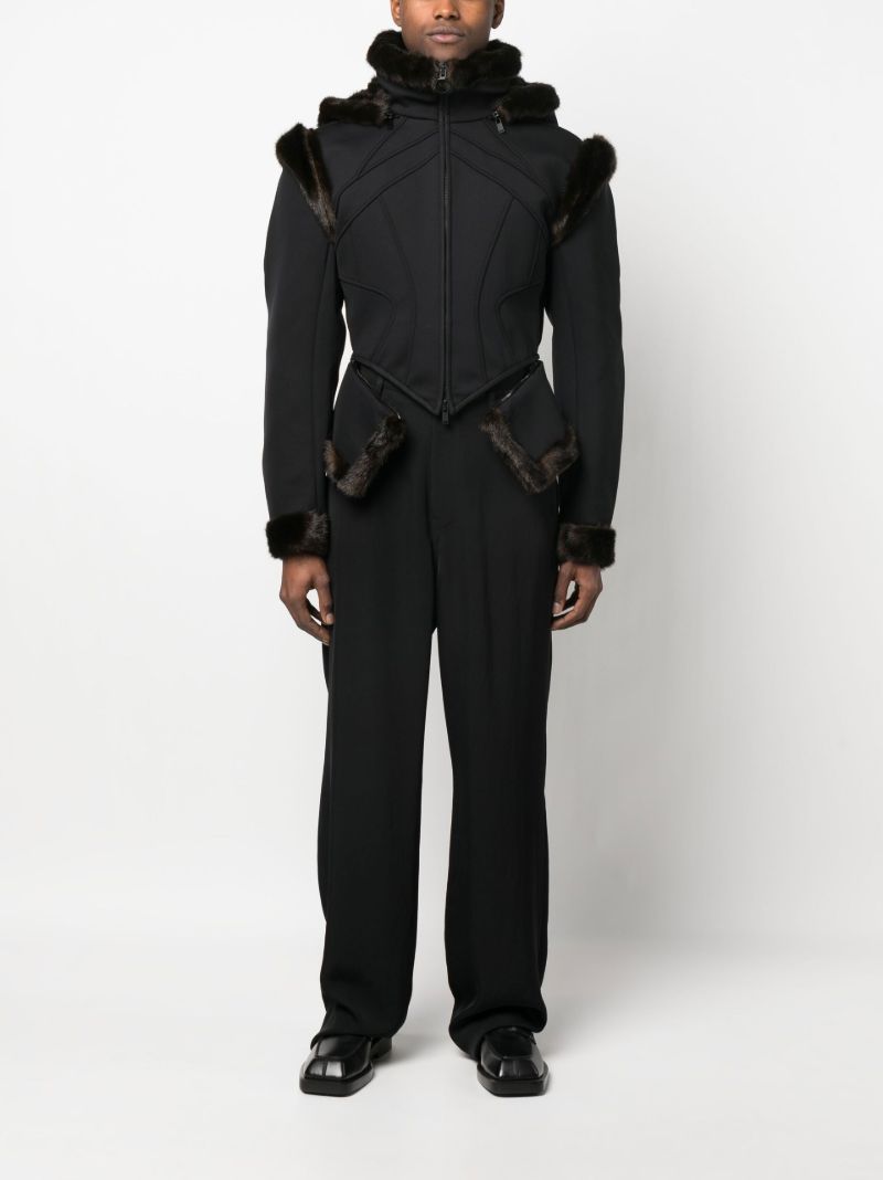 Black Giacca Scuba Jacket