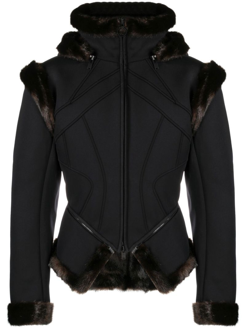 Black Giacca Scuba Jacket