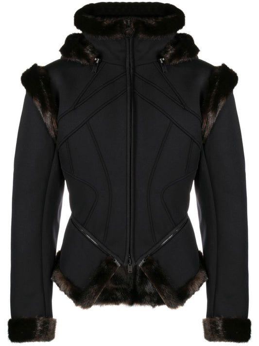 Black Giacca Scuba Jacket