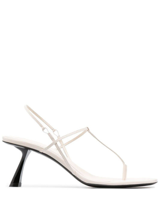 White Linden 65 Leather Sandals