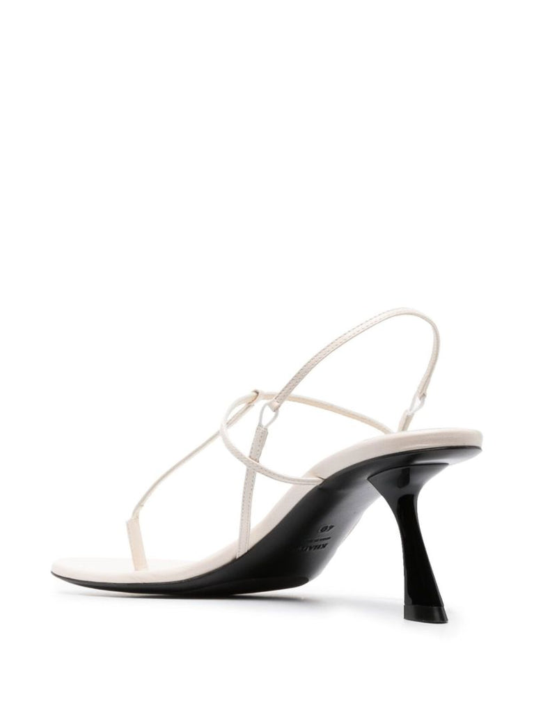 White Linden 65 Leather Sandals