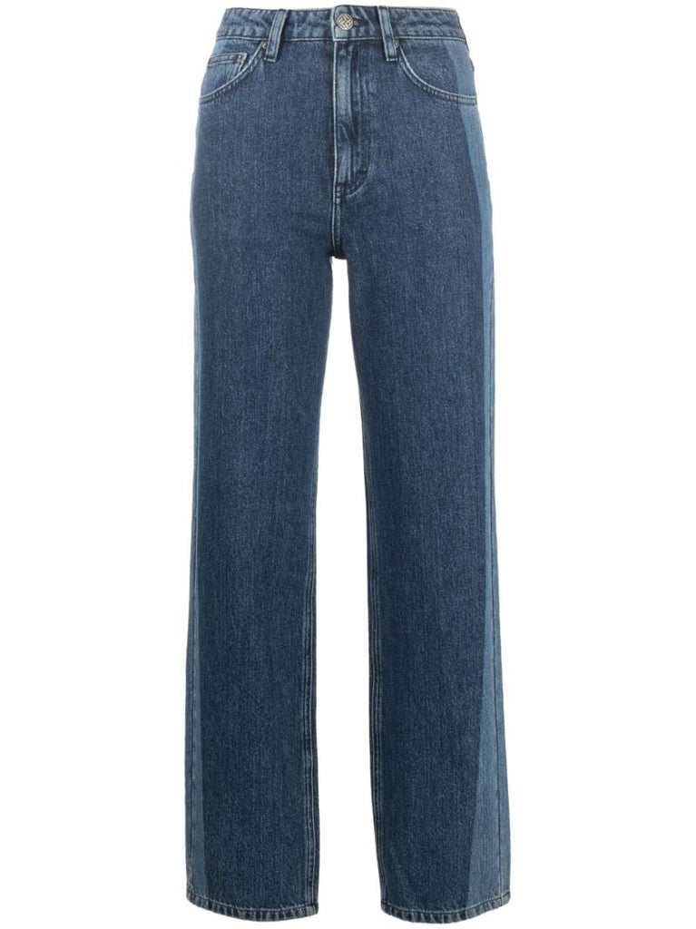 Blue Betty Straight-leg Jeans