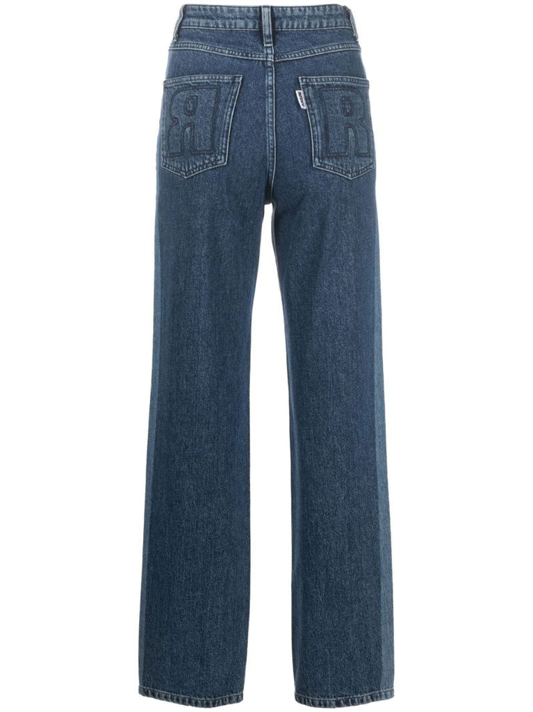 Blue Betty Straight-leg Jeans