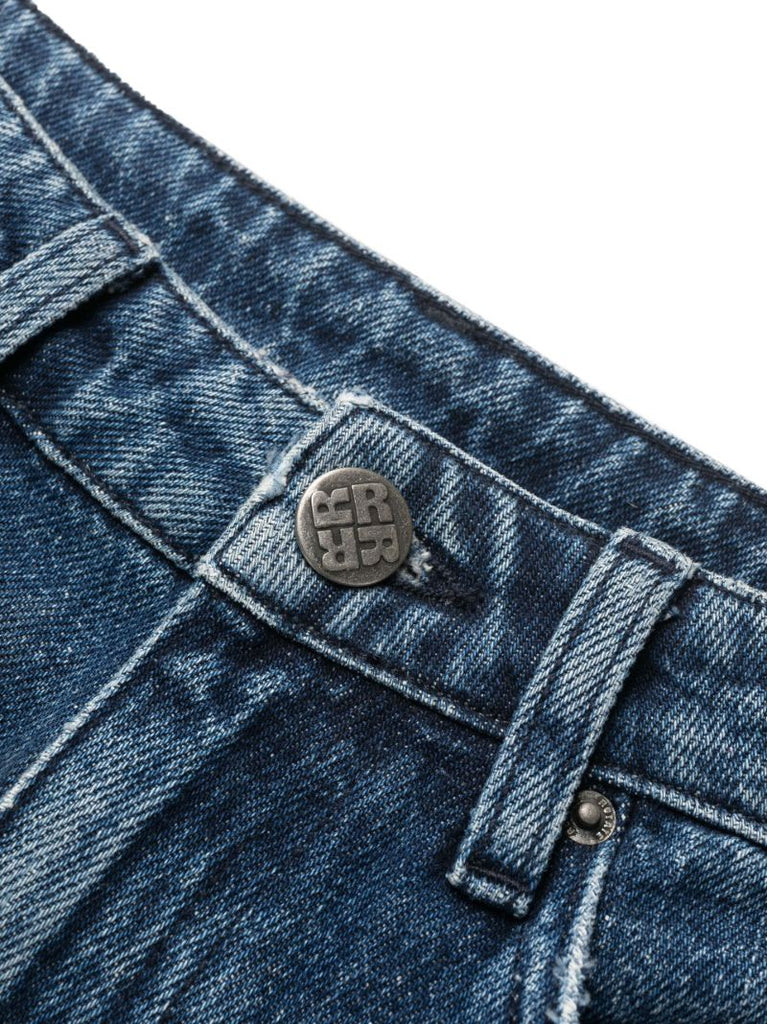 Blue Betty Straight-leg Jeans
