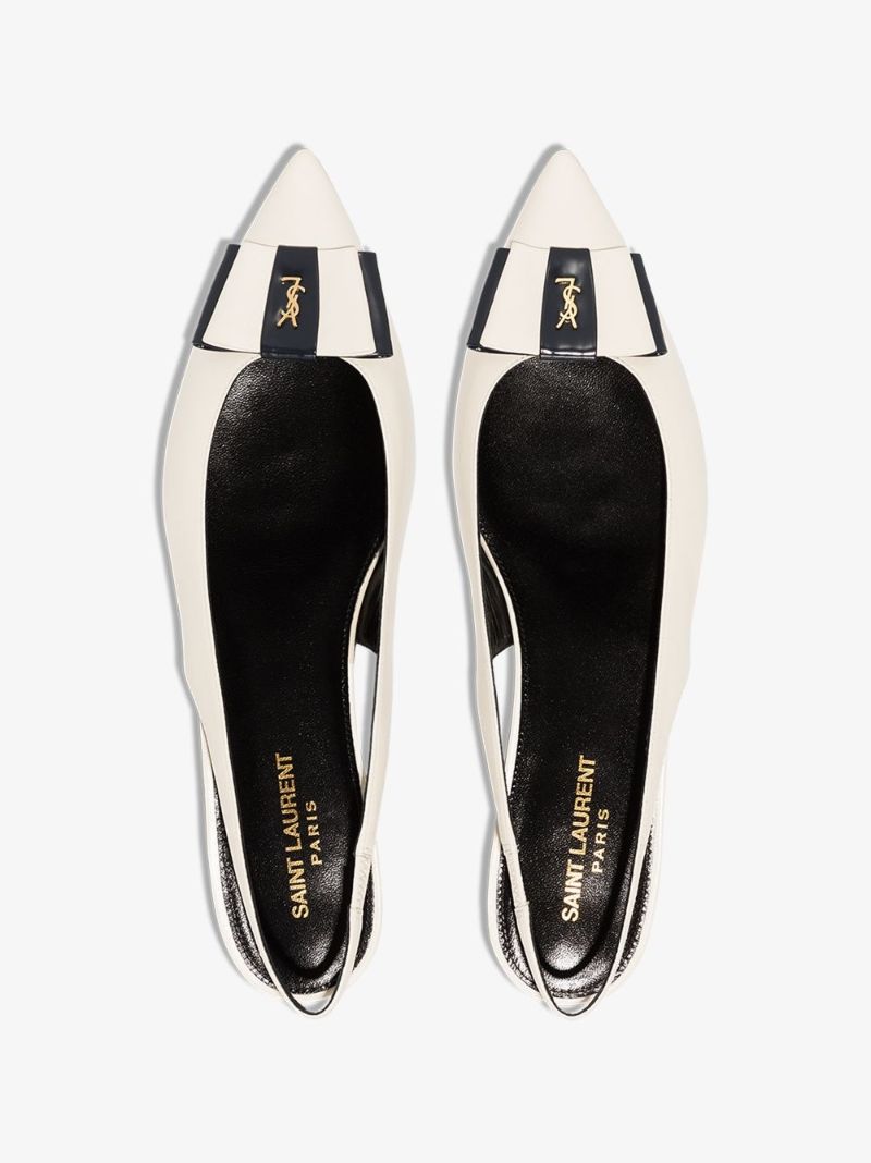 Bow Slingback Ballerina Shoes