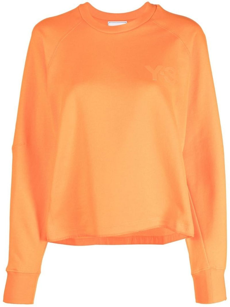 Orange Maglia Cropped Sweatshirt