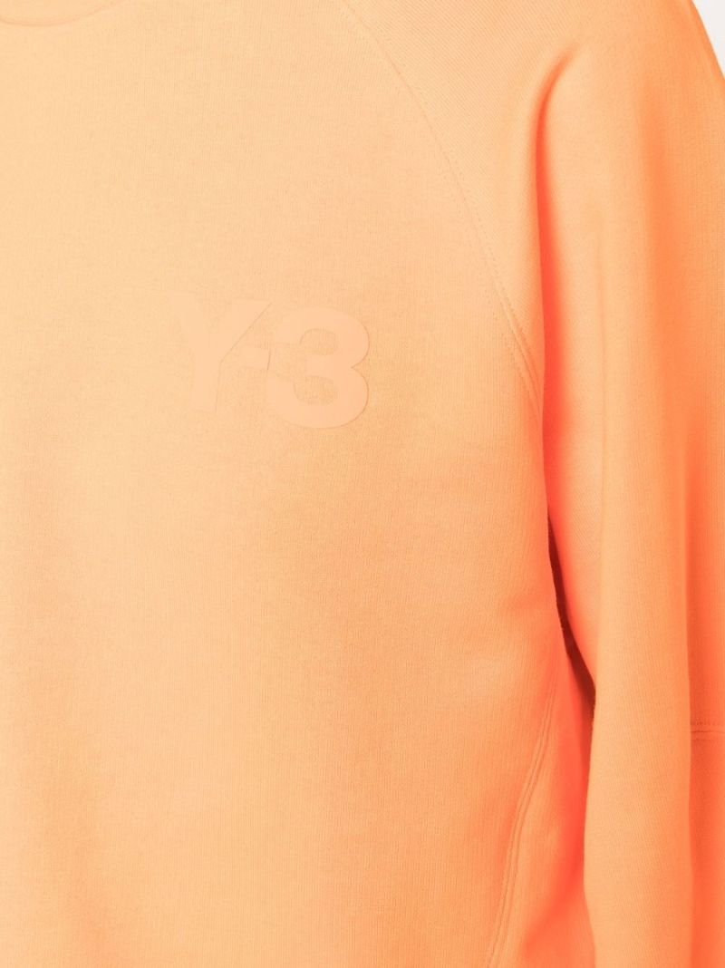 Orange Maglia Cropped Sweatshirt