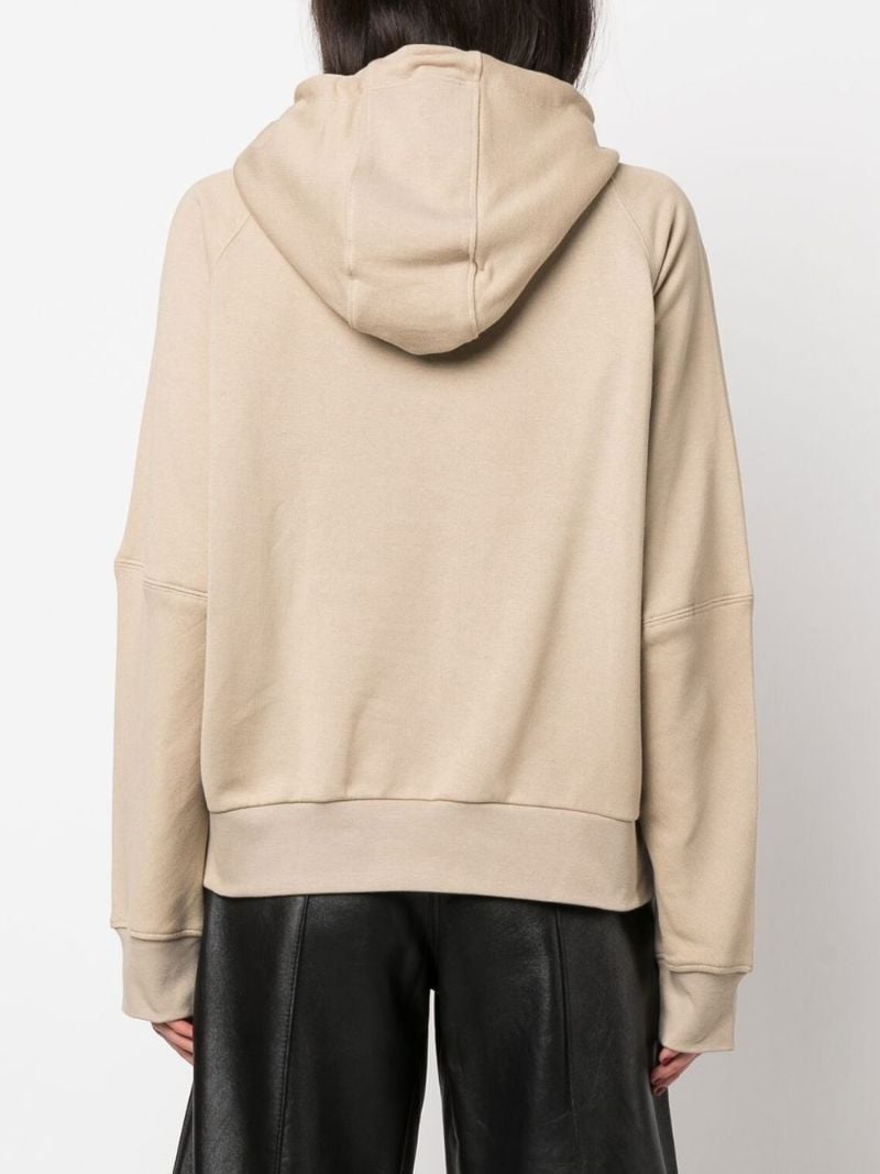 Neutral Felpa Logo Print Cotton Hoodie