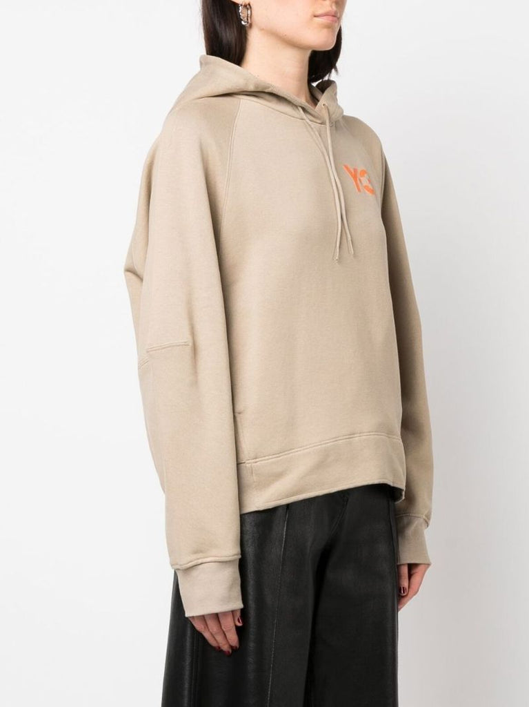 Neutral Felpa Logo Print Cotton Hoodie