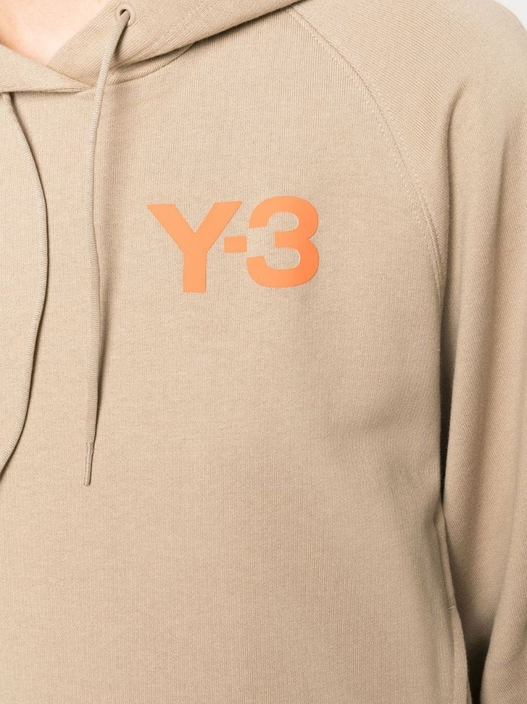 Neutral Felpa Logo Print Cotton Hoodie