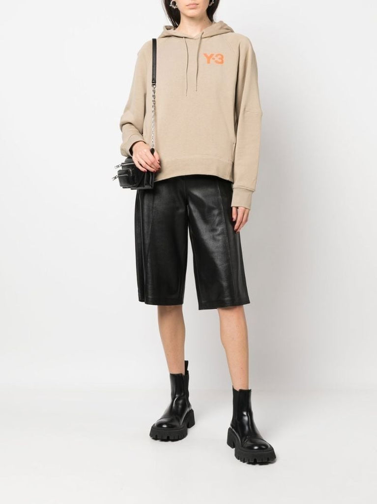Neutral Felpa Logo Print Cotton Hoodie