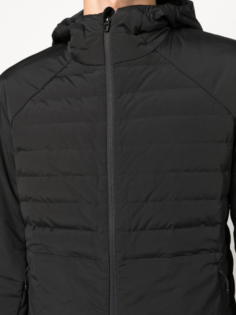 Black Down for It All Training Jacket