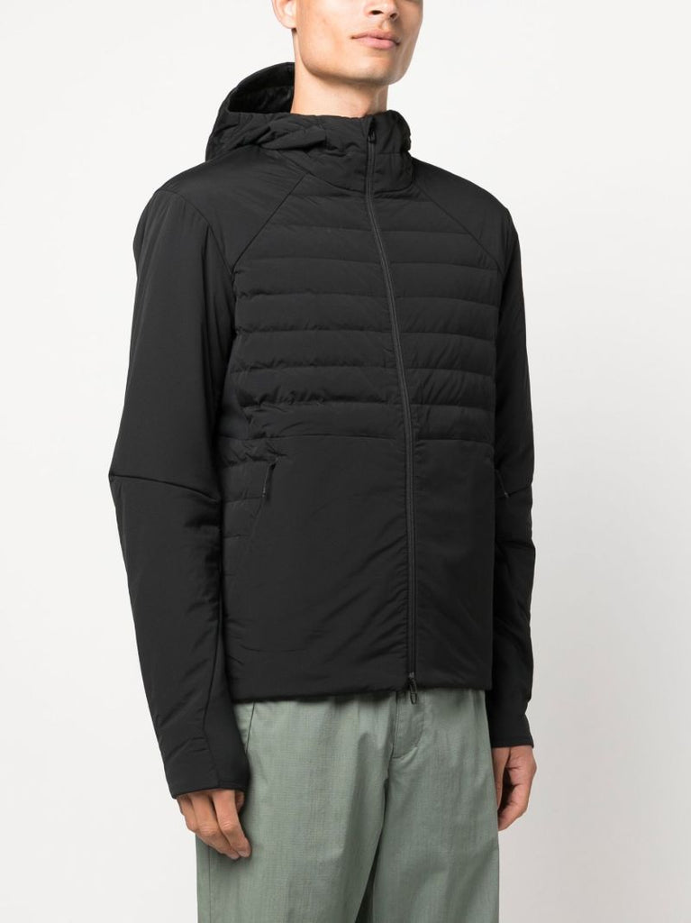 Black Down for It All Training Jacket
