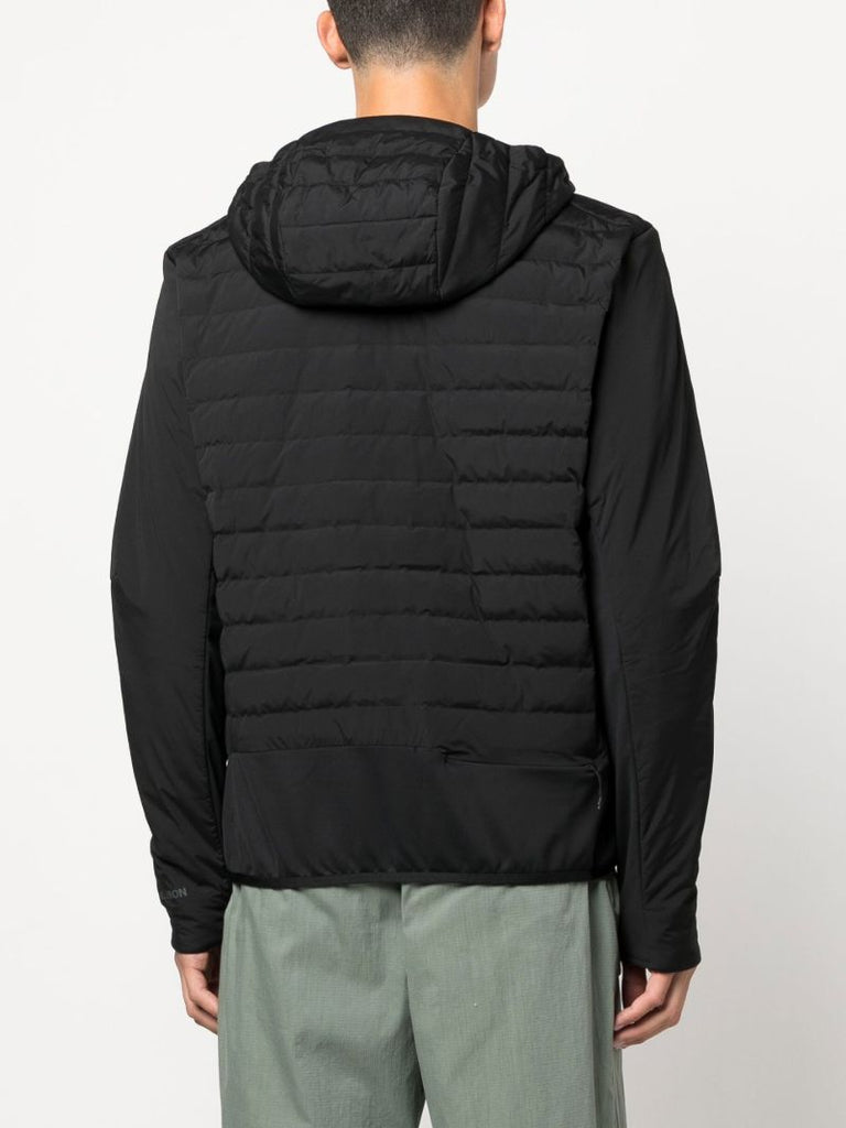 Black Down for It All Training Jacket