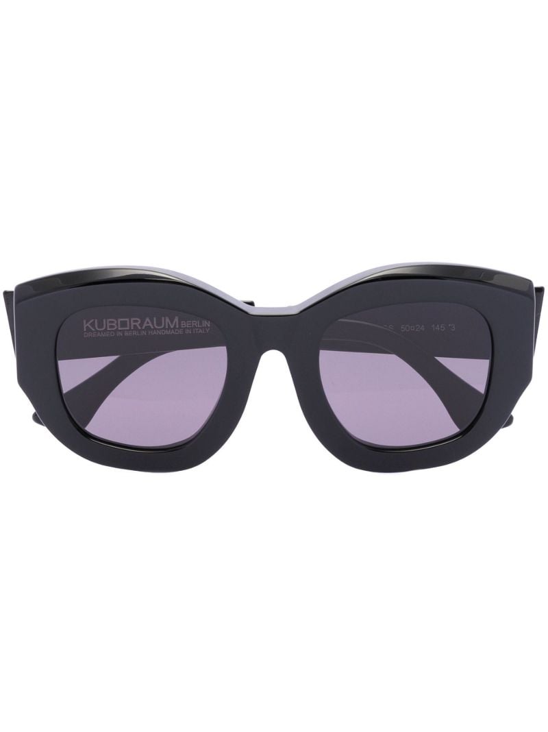Black B2 Oversized Sunglasses