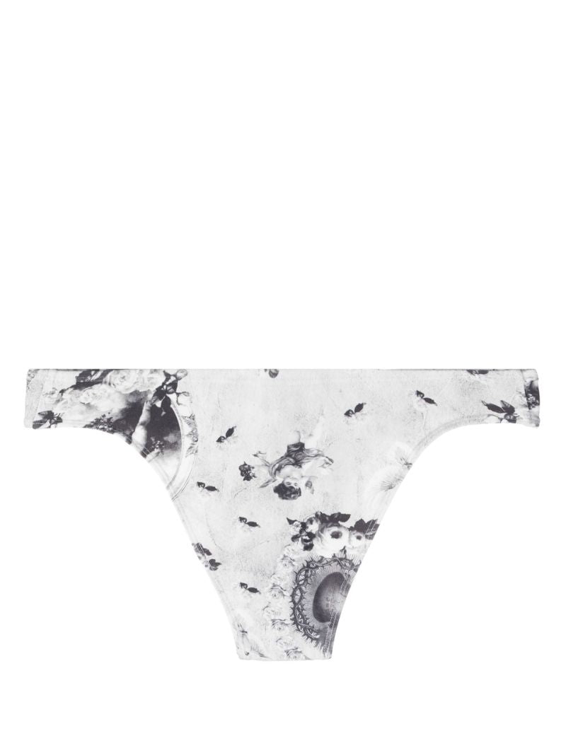 Grey Bambi Bikini Bottoms