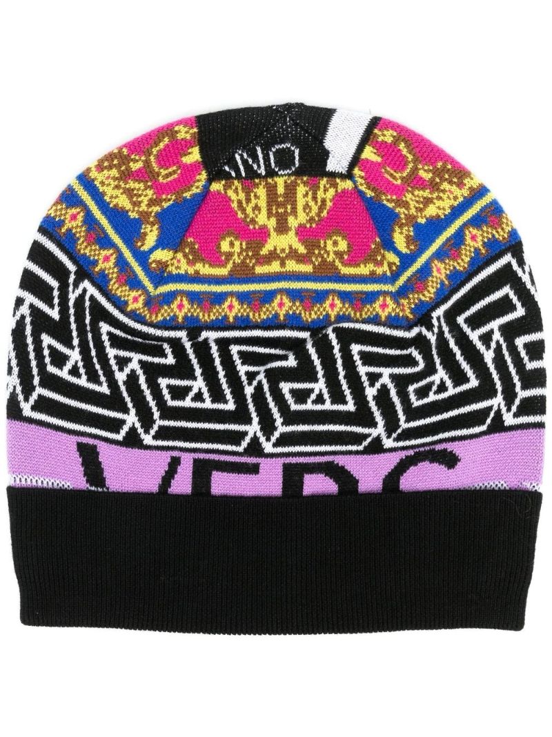Multicoloured Medusa Renaissance Beanie