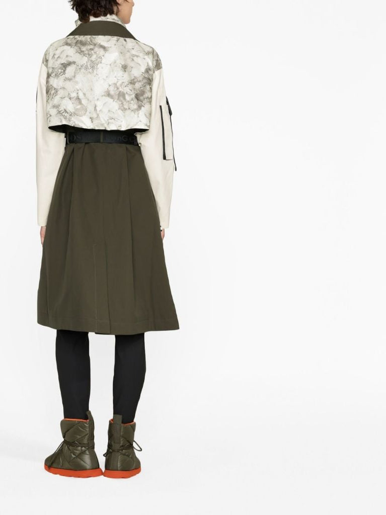X Feng Chen Wang Green Carnaby Trench Coat