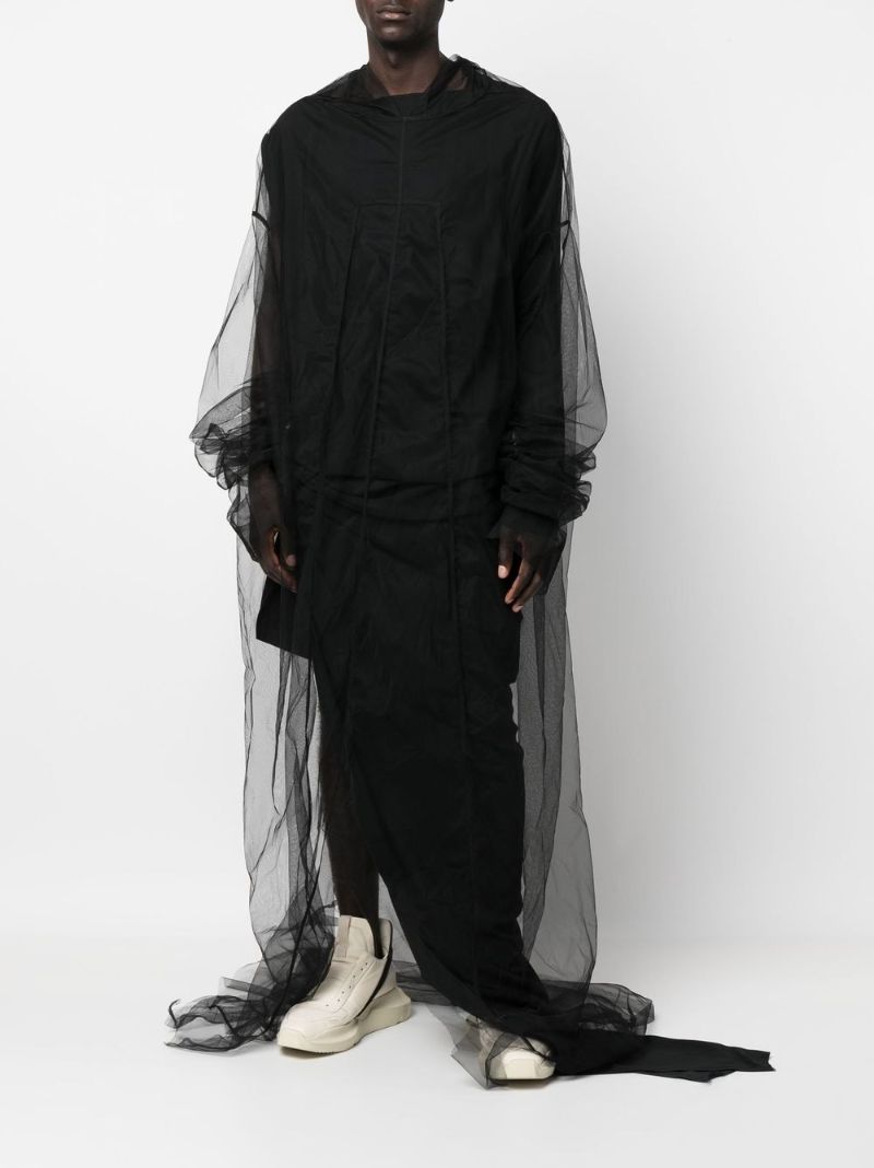 Black Straight-leg Track Shorts
