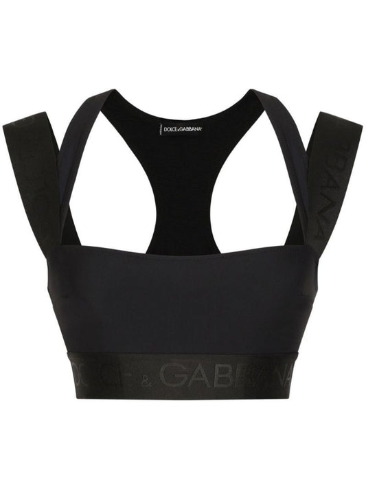 Black Jersey Bralette