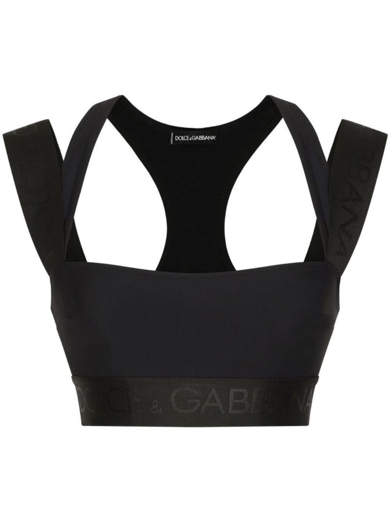 Black Jersey Bralette