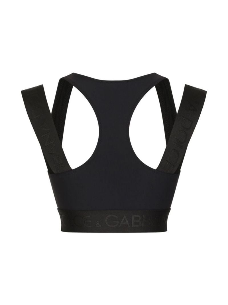 Black Jersey Bralette